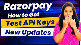 How to get Razorpay Test Api key UpdatesHow do I generate Test Key for Razorpay infysky razorpay [upl. by Beattie760]