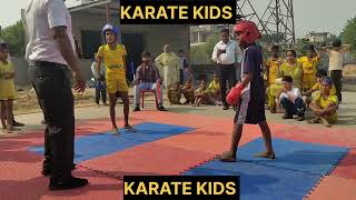 🥋Karate Kids 🥋 district level games under 11 mansa duloval ਦੂਲੋਵਾਲ [upl. by Erised]