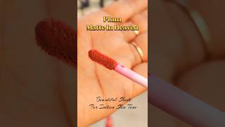 Plum Liquid Lipstick For Indian Skin  Manisha Krishna  plumlipstick manishakrishna makeup [upl. by Hepsoj48]