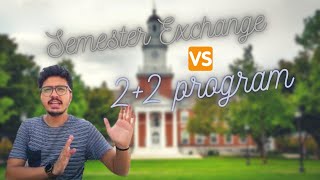 Semester Exchange vs 22 program  chandigarh university  lets talk [upl. by Ecirpak]