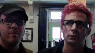 DJ Rossstar interviews Green Days Mike Dirnt  Dr Strange Records on 22611 [upl. by Alcus]