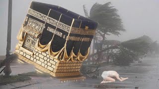 What happened to the Holy Kaaba Storm and flood in Mecca [upl. by Dearborn446]