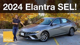 2024 Hyundai Elantra SEL  Best Compact Sedan Under 25k [upl. by Kcirdes]