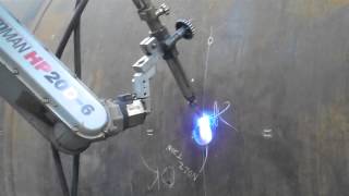 PROPYLENE ROBOTIC PIERCING amp BEVEL CUTTING [upl. by Marisa]