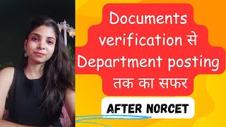 All about Documents verification to Department postings medical after NORCET Result norcetaiims [upl. by Preston]