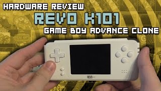 Hardware Review Revo K101 PLUS  Game Boy Advance Clone [upl. by Maleeny]