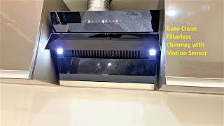 Elica S601 Automatic Kitchen Chimney Auto Clean Filterless Motion Sensor Review [upl. by Abramson]