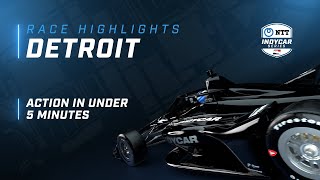 2022 RACE HIGHLIGHTS  CHEVROLET DETROIT GRAND PRIX [upl. by Walther]