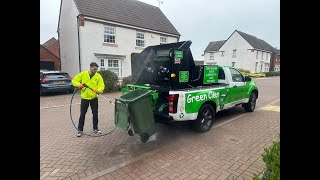 Green Cleen Stoke  Wheelie Bin Cleaning Service [upl. by Schoening375]