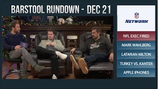 Barstool Rundown  December 21 2017 [upl. by Taft]