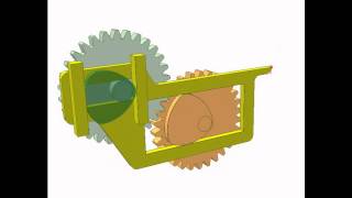 Cam and gear mechanism 9 [upl. by Aniras]