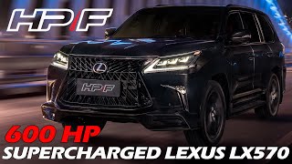 HPF POWER UPGRADES  LEXUS 570 Supercharged Stage 2 [upl. by Cissiee]