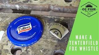 How to make a Tenterfield jam jar style fox whistle [upl. by Arhat]