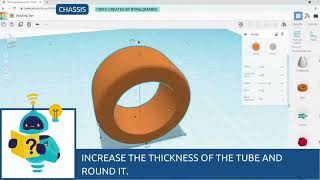 Getting started with 3D design for robotics in TinkerCAD [upl. by Gavin]