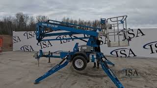 43312  2014 Genie TZ3420 Towable Boom Lift Will Be Sold At Auction [upl. by Hennessy]