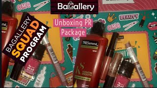 Bagallery PR Package Unboxing  Bagallery Squad Program [upl. by Godderd]