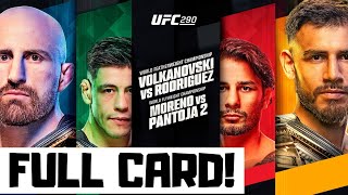 UFC 290 Predictions Volkanovski vs Rodriguez Full Card Betting Breakdown [upl. by Schertz629]