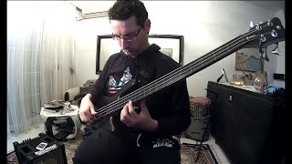 Jaco Pastorius  Chromatic Fantasy bass cover [upl. by Akehsal]