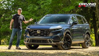 2023 Honda CRV Hybrid AWD Review and OffRoad Test [upl. by Silvain]