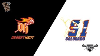 2024 Western Shootout  Heat Black vs Team 91 CO 2026  Girls Lacrosse 4K Replay Jul 14 [upl. by Thorne]