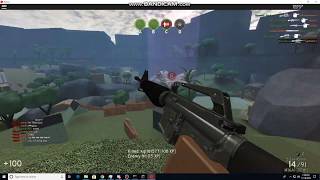 ROBLOX Vietnam Unit 1968 How to use the ingame American M16A1 Effectively [upl. by Crista]