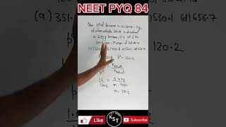 KSTMedJee Solutions chemistry class 12  neet pyq  Class 11 Chemistry [upl. by Peggir]