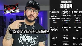 DOWNLOAD FESTIVAL 2024 LINEUP PREDICTIONS [upl. by Odessa]