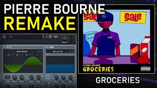 How quotGroceriesquot by Pierre Bourne was Made  FROM mostly SCRATCH [upl. by Cassella577]