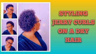 CAREFREE CURL ACTIVATOR ON JHERICURLY PERM  No water or spray for beginners [upl. by Antipas969]