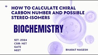 How to calculate chiral carbon number and possible stereoisomers [upl. by Carlyle]