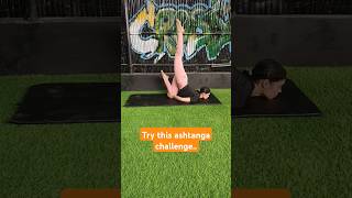 Ashtanga Yoga challenge yogachallenge motivation youtubeshorts challenge shots trending [upl. by Bonacci518]