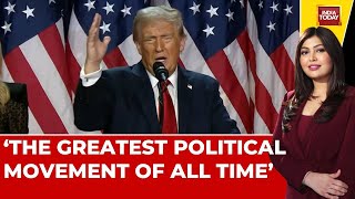 God Spared My Life For A Reason To Restore America To Greatness Trump Says In Victory Speech [upl. by Schulein]