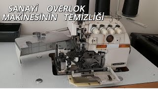 OVERLOK MAKİNESİ NASIL TEMİZLENİR [upl. by Kit]