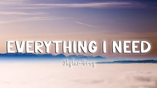 Everything I Need  Skylar Grey LyricsVietsub [upl. by Ainahtan]