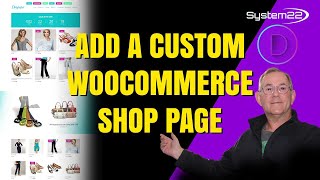 Create A Custom Woocommerce Shop Page With The Divi Theme [upl. by Prasad372]