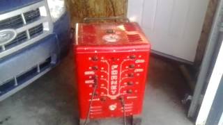 Forney Welder welding Bale Spear 2017 01 21 14 29 11 [upl. by Martell]