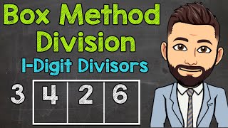 Box Method for Long Division  1Digit Divisors  Math with Mr J [upl. by Nylsaj]