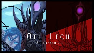 OC Speedpaint The OilLich [upl. by Knobloch]