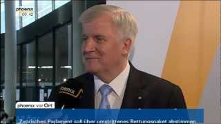 Horst Seehofer CSU im Interview vom 18032013 [upl. by Neivad645]