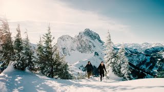 ❆ Gipfellicht ❆ Schneeschuhwanderung im Allgäu [upl. by Judie]