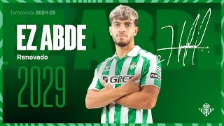 ¡Ez Abde renueva con el Real BETIS Balompié 🖨️🦁🔥  Panenkismo [upl. by Stutman]