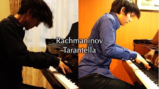 Tarantella  Rachmaninov Op17 Remote 2 Pianos [upl. by Esimehc856]