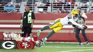 Green Bay Packers vs San Francisco 49ers Preseason Week 1 Highlights  2022 NFL Season [upl. by Eivlys]