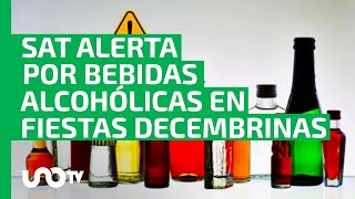 ¡No olvides ver el marbete SAT alerta por compra de bebidas alcohólicas en temporada decembrina [upl. by Viglione]