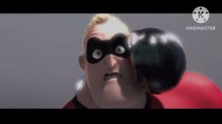 The Incredibles 2004 Kronos Unveiled Scene Slow [upl. by Hsemin256]