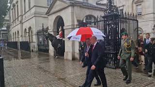 At horse guards Norwegian mp martin engesset norway [upl. by Jacqui]