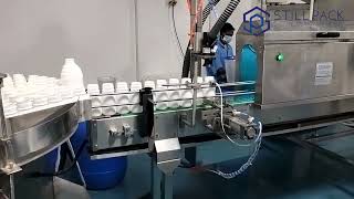 Automatic liquid filling machine pneumatic filler [upl. by Syramad]