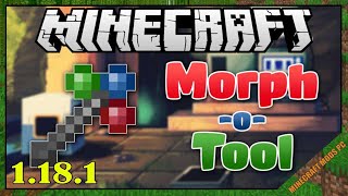 MorphoTool Mod 1181 Download  How to install it for Minecraft PC [upl. by Naelcm]