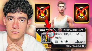 ME QUITARON EL VERIFICADO en FREE FIRE   TheDonato [upl. by Eimmot]