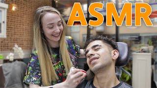 ASMR Sleep Massage by Beautiful Dila  Head Scalp Neck Back Massage [upl. by Asserac577]